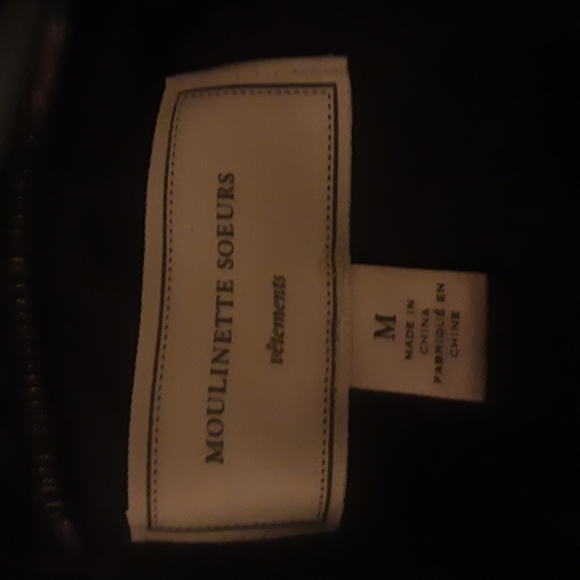 Gorgeous Silk Velour Anthropology Moulinette Soeurs Dress Sz M - Picture 8 of 9